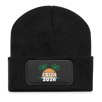 Ibiza 2026 - Recycled Patch Beanie - black - Front