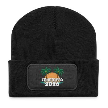 Tenerife 2026 - Recycled Patch Beanie - black - Front