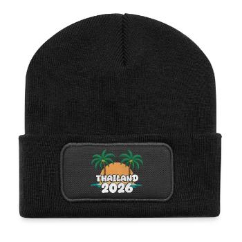 Thailand 2026 - Recycled Patch Beanie - black - Front