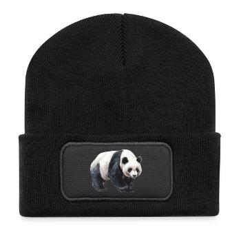 Panda - Recycled Patch Beanie - black - Front