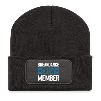 Équipe de breakdance - Beanie recyclé à patch - charbon - Devant