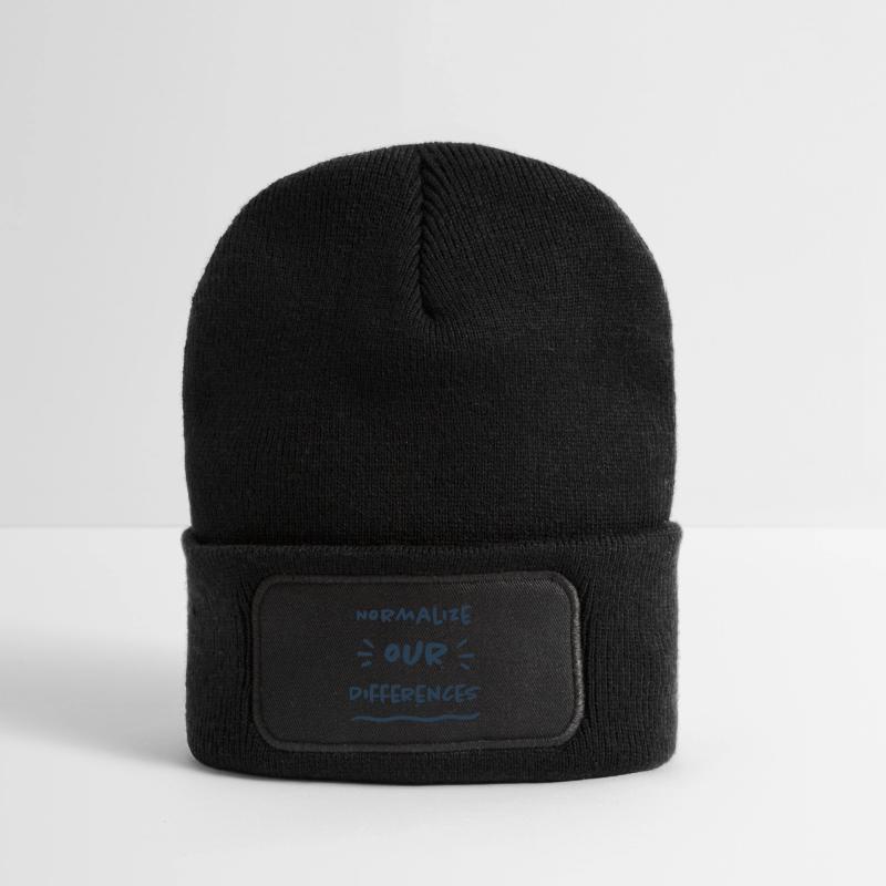Normalize our Differences - Inklusion Recycelte Patch Beanie