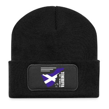 Tenerife Expatriate - Recycled Patch Beanie - black - Front
