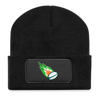 Rugby Fireball Irlande - Beanie recyclé à patch - noir - Devant