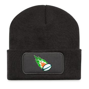 Fireball Rugby Ireland - Recycled Patch Beanie - dark grey - Front
