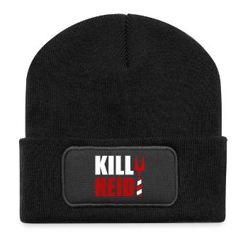 Kill Heidi - First Name Heidi Name Adelheid - Recycled Patch Beanie - black - Front