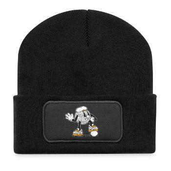 Tenue de pétanque boule pour boule bouler - Beanie recyclé à patch - noir - Devant