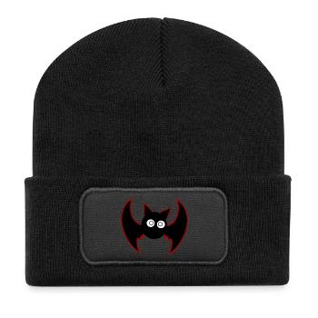 Halloween Bat - Recycled Patch Beanie - black - Front