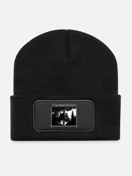 Synthé de donjon - Beanie recyclé à patch - noir