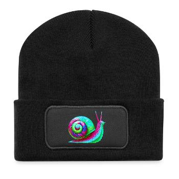 Snail - Recycled Patch Beanie - black - Front