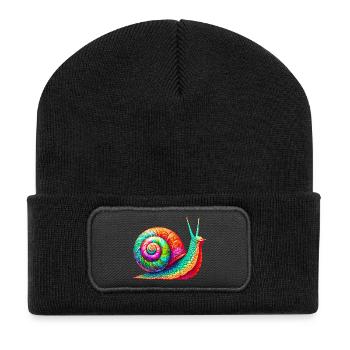 Snail - Recycled Patch Beanie - black - Front