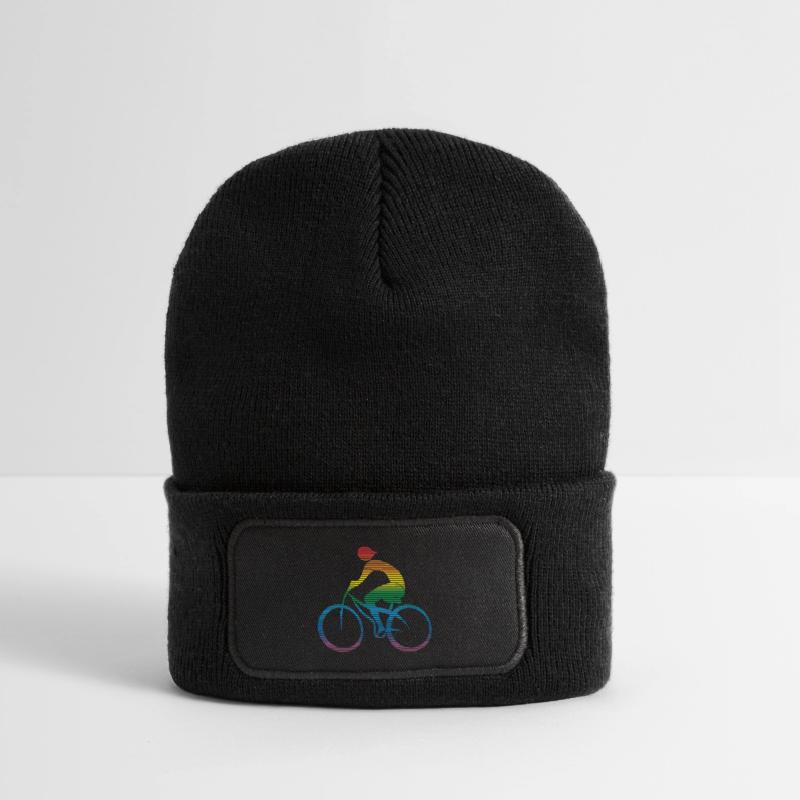 Cycliste Beanie recyclé à patch