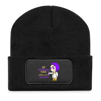 Chimie Chimiste Professeur de chimie Drôle de science - Beanie recyclé à patch - noir - Devant