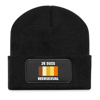 Beersexual - Recycled Patch Beanie - black - Front