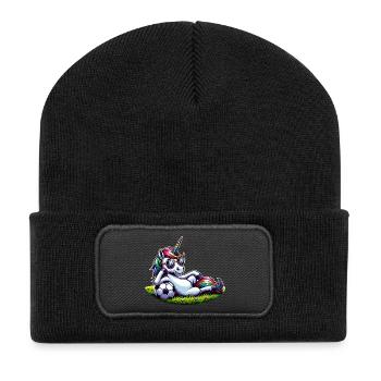 Unicorn Football Rainbow Casual Sunglasses - Recycled Patch Beanie - black - Front