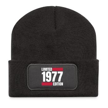 Limited Edition 1977 – Original since '77 - Recycled Patch Beanie - dark grey - Front