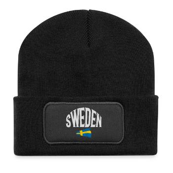 Sweden - Recycled Patch Beanie - black - Front