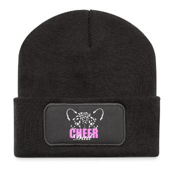 Cheer Dad - Recycelte Patch Beanie - Dunkelgrau - Vorne