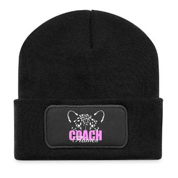 Flames Coaches T-Shirt  - Recycelte Patch Beanie - Schwarz - Vorne