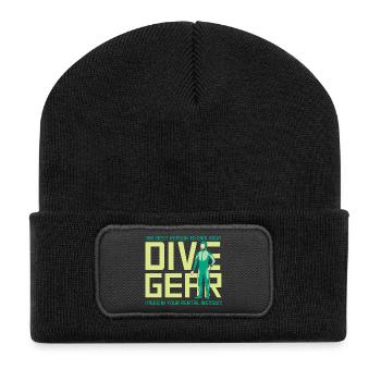 Diving Diver Snorkeling Recreational Diver - Recycled Patch Beanie - black - Front