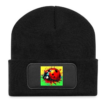 ladybird - Recycled Patch Beanie - black - Front