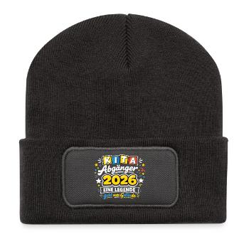 Kita Graduate 2026: Legend leaves the site - Recycled Patch Beanie - dark grey - Front