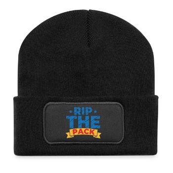 Rip The Pack Sammelkarten-Sammler-Boosterpaket - Recycelte Patch Beanie - Schwarz - Vorne