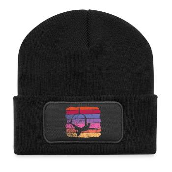 Aerialist Vintage Aerial Ring Lyra Air Ring - Recycled Patch Beanie - black - Front