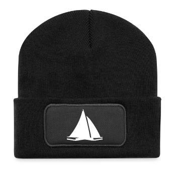 Sail - Recycled Patch Beanie - black - Front