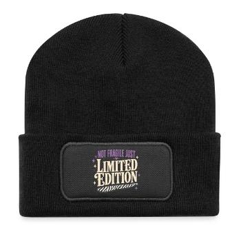 Eds Consciousness Ehlers-danlos Zebra Warrior - Recycled Patch Beanie - black - Front