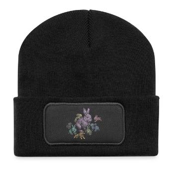 Rabbit - Recycled Patch Beanie - black - Front