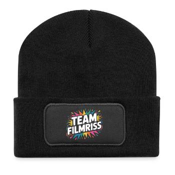 Mallorca Team Filmriss Party JGA Partycrew Malle - Recycled Patch Beanie - black - Front