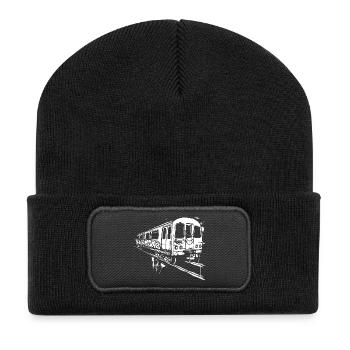 Railroad - Recycled Patch Beanie - black - Front