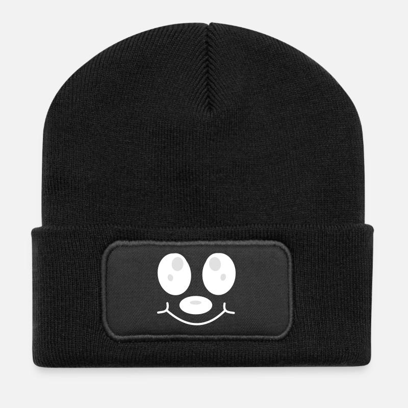 hounddog - Beanie recyclé à patch - noir