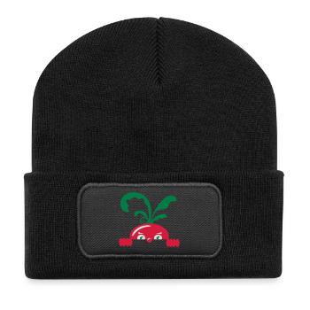 Radish - Recycled Patch Beanie - black - Front