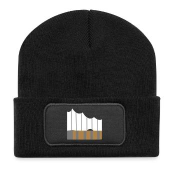 Elbphilharmonie Hamburg - Recycled Patch Beanie - black - Front