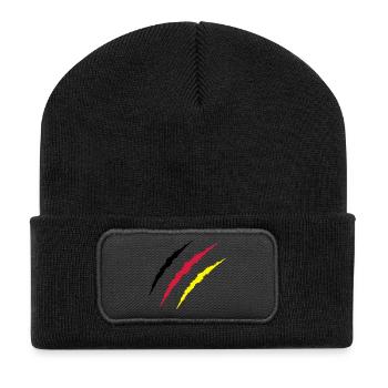 krallen_deutschland - Recycled Patch Beanie - black - Front