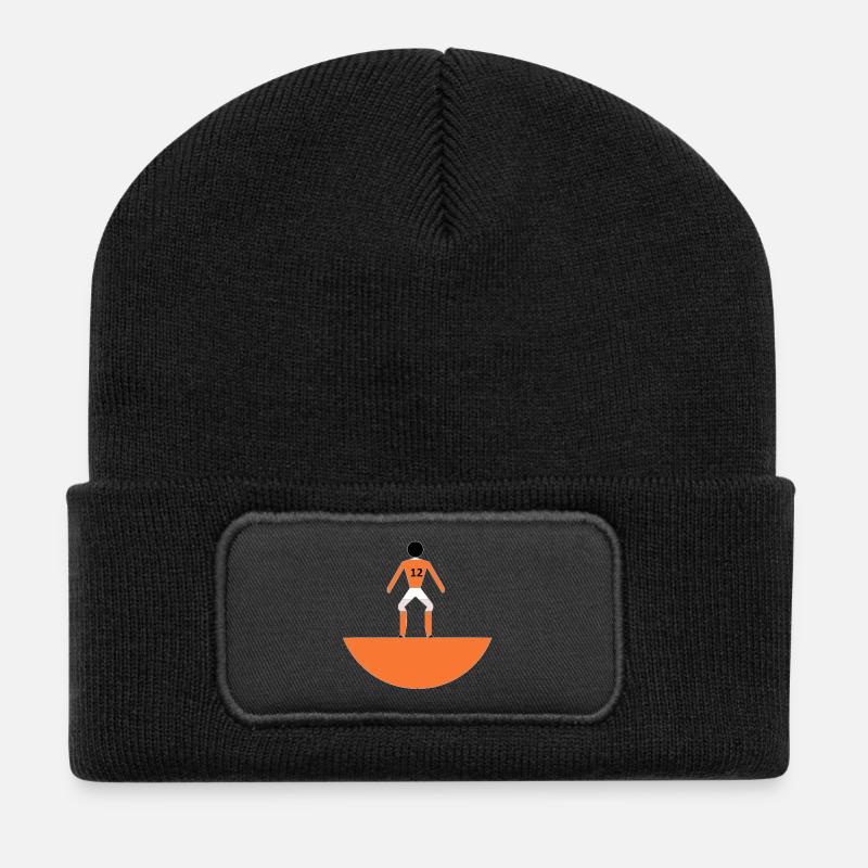 12 European 1988 - Recycled Patch Beanie - black