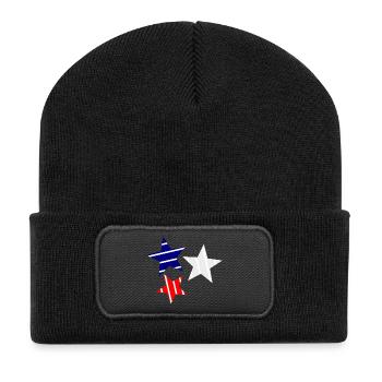 STAR. STARS. STAR. STARS. FEAST. ANNIVERSARY - Recycled Patch Beanie - black - Front