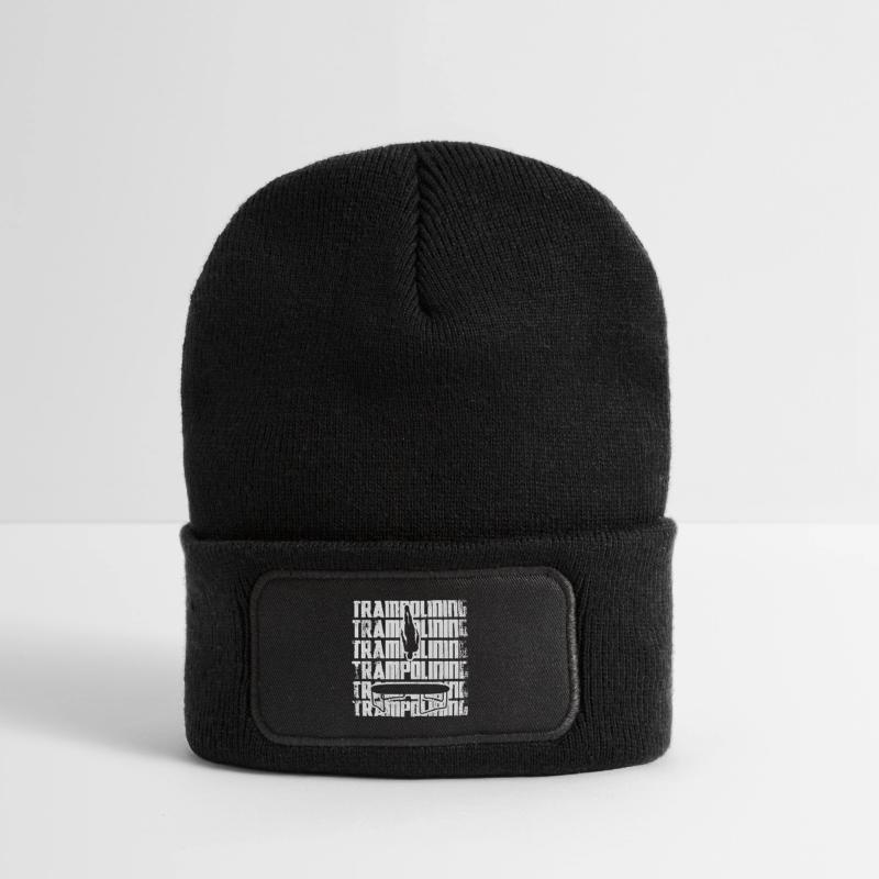 Drôle de pull trampoline Beanie recyclé à patch