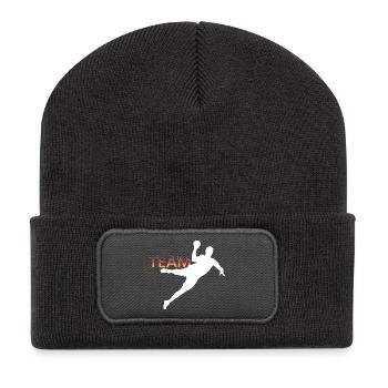 EC Handball Team Germany Symbol Logo Club - Recycled Patch Beanie - dark grey - Front