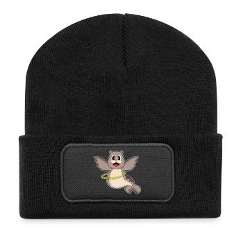 Seal Fitness Hoop Workout Gymnastics - Recycled Patch Beanie - black - Front