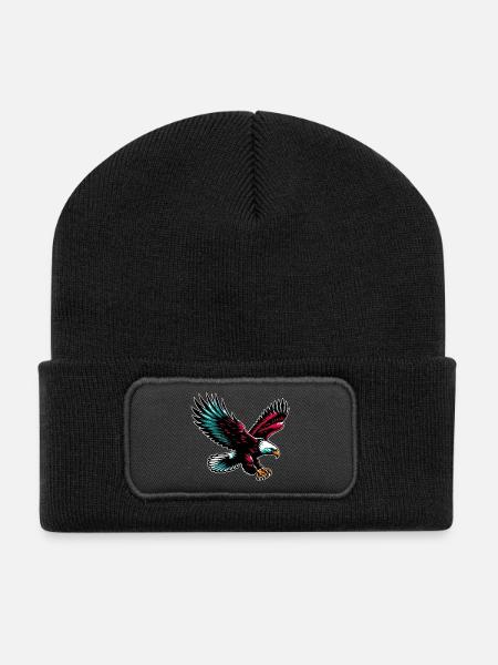Aigle - Beanie recyclé à patch - noir