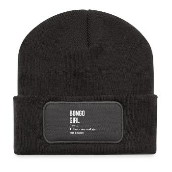 Bongo - Recycled Patch Beanie - dark grey - Front