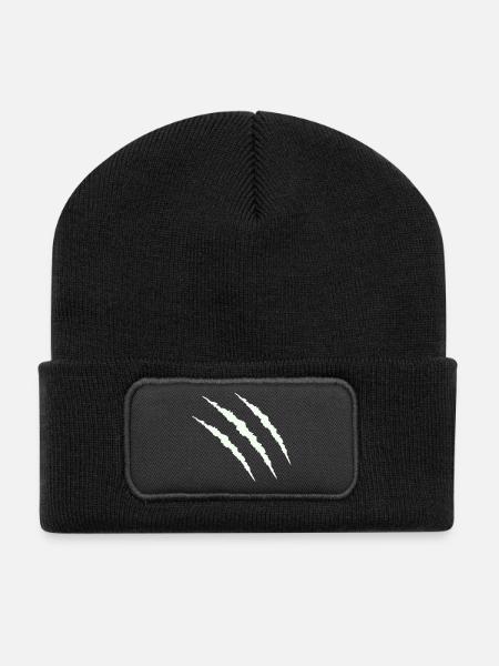 griffe - Beanie recyclé à patch - noir