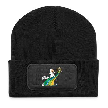 Deen about Dunya 2 - Recycled Patch Beanie - black - Front