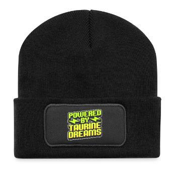 Energy Drink Powered By Taurine Dreams - Recycled Patch Beanie - black - Front