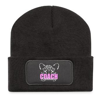 Lightning Coaches T-Shirt  - Recycelte Patch Beanie - Dunkelgrau - Vorne