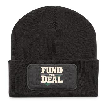 Mortgage Brokers, Loan Officers, - Recycled Patch Beanie - dark grey - Front