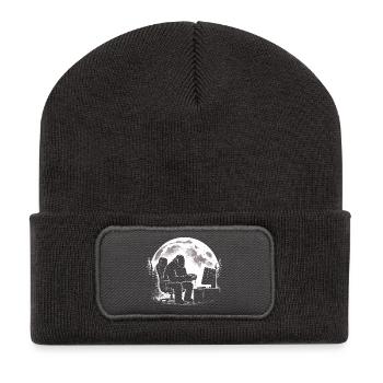 Bigfoot Gamer - Beanie recyclé à patch - charbon - Devant
